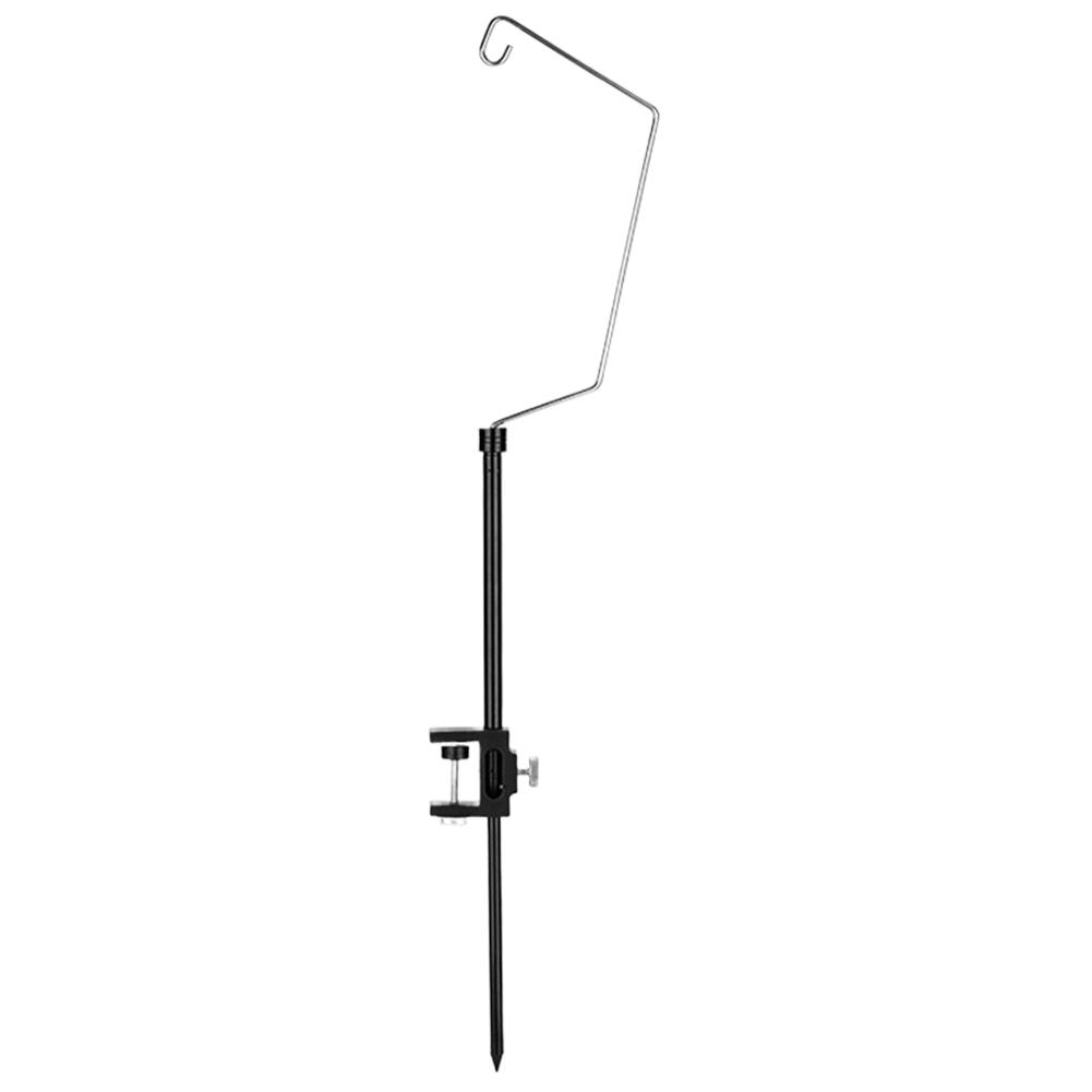 IGT Table Lantern Stand Aluminum Alloy Portable Lamp Bracket Multifunctional Desktop Light Stand for Picnic Hiking Fishing