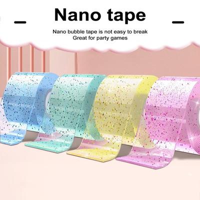 Nano Tape Bubble Create Sparkly Balloons Water Balloons with Trace-less DIY Craft Nano Tape Kid Supply