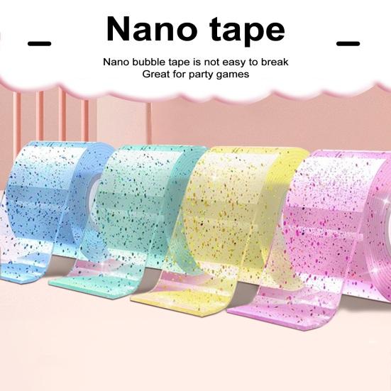 Nano Tape Bubble Create Sparkly Balloons Water Balloons with Trace-less DIY Craft Nano Tape Kid Supply