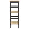 Bookshelf Sonoma Oak 40 x 29.5 x 81 cm Particleboard