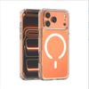 Magnetic Clear Case For 18 17 16 15 14 Plus 13 12 11 Pro Max mini Funda For Magsafe Silicone Transparent Cover