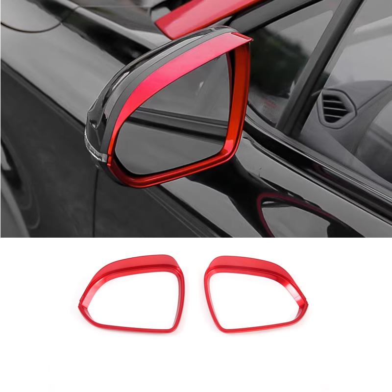 For Changan UNIT UNI-T  21 22 23 2024  ABS Carbon Fiber Exterior Car Side Rearview Mirror Cover Trim Rear Mirror Cap covers