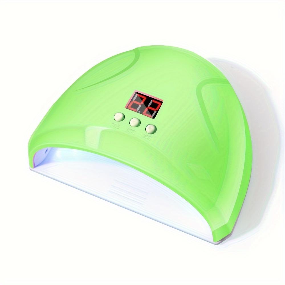 Lampă UV/LED pentru unghii, uscător de lac cu gel, cu 3 setări de temporizator, ecran LCD mare, gel acrilic, lumină de polimerizare, temporizator pentru manichiură