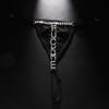 Sexy Blumen-Kristall-Tanga-Bikini-Höschen-Schmuck für Frauen, Stretch-Seil, Strass-Tanga-Rücken-Höschen, Körperschmuck