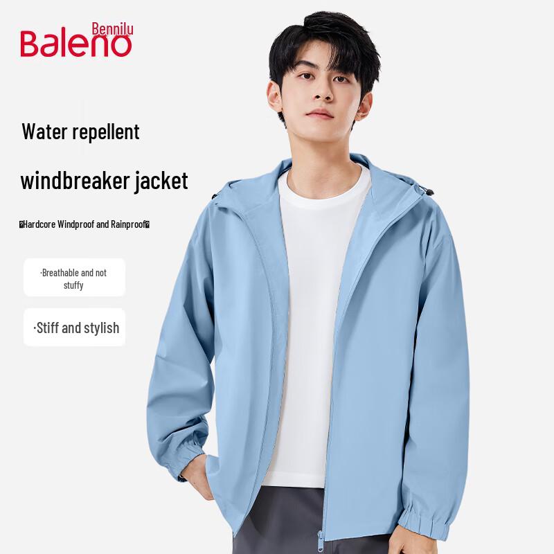 

Baleno Men s Basic Waterproof Casual Jacket 3XL