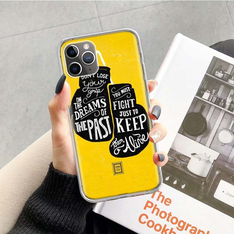 Boxing Gloves Phone Case For Apple iPhone 17 Air 16 15 Plus 14 + 13 Mini 12 11 Pro Max 7 8 SE 16Max Soft Shell Cover Coque 17 Ai