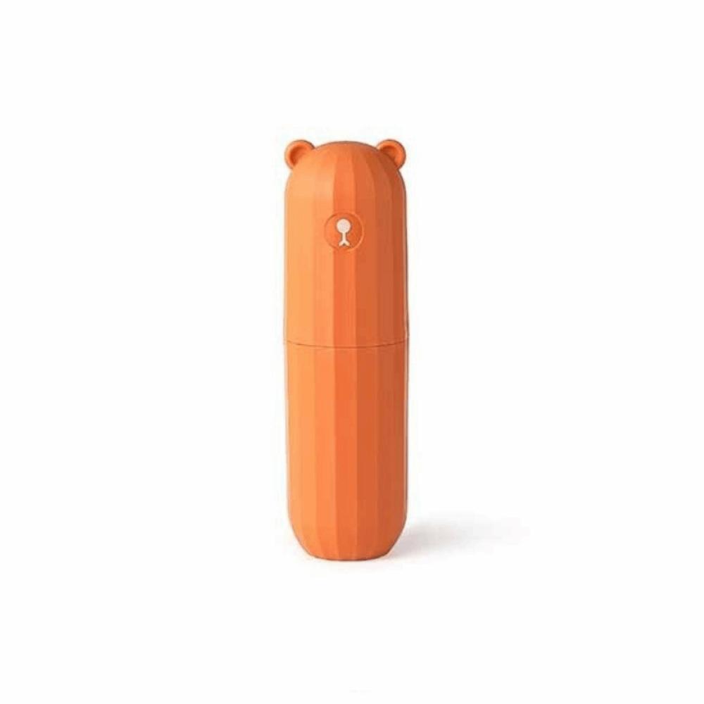 Plastic Travel Toothbrush Cup Large Capacity Toothpaste Holder Camping