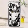 Anime Uchiha Sasuke Case for iPhone 16 15 14 Plus 17 Air XR 12 Mini 13 12 11 Pro MAX 7 8 16e Soft Phone Cover