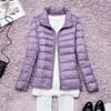 Women Spring Jacket Fashion Short Lightweight Packable Puffer Coats Down Warm Slim Fit