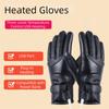 USB Heated Gloves Full Finger Electric Heated Gloves Heating Thermal Mitten  Riding