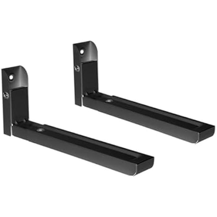 Support Pour Micro-Ondes - TM Electron - Extensible 32-49 Cm - Pliable - Acier - 35 Kg