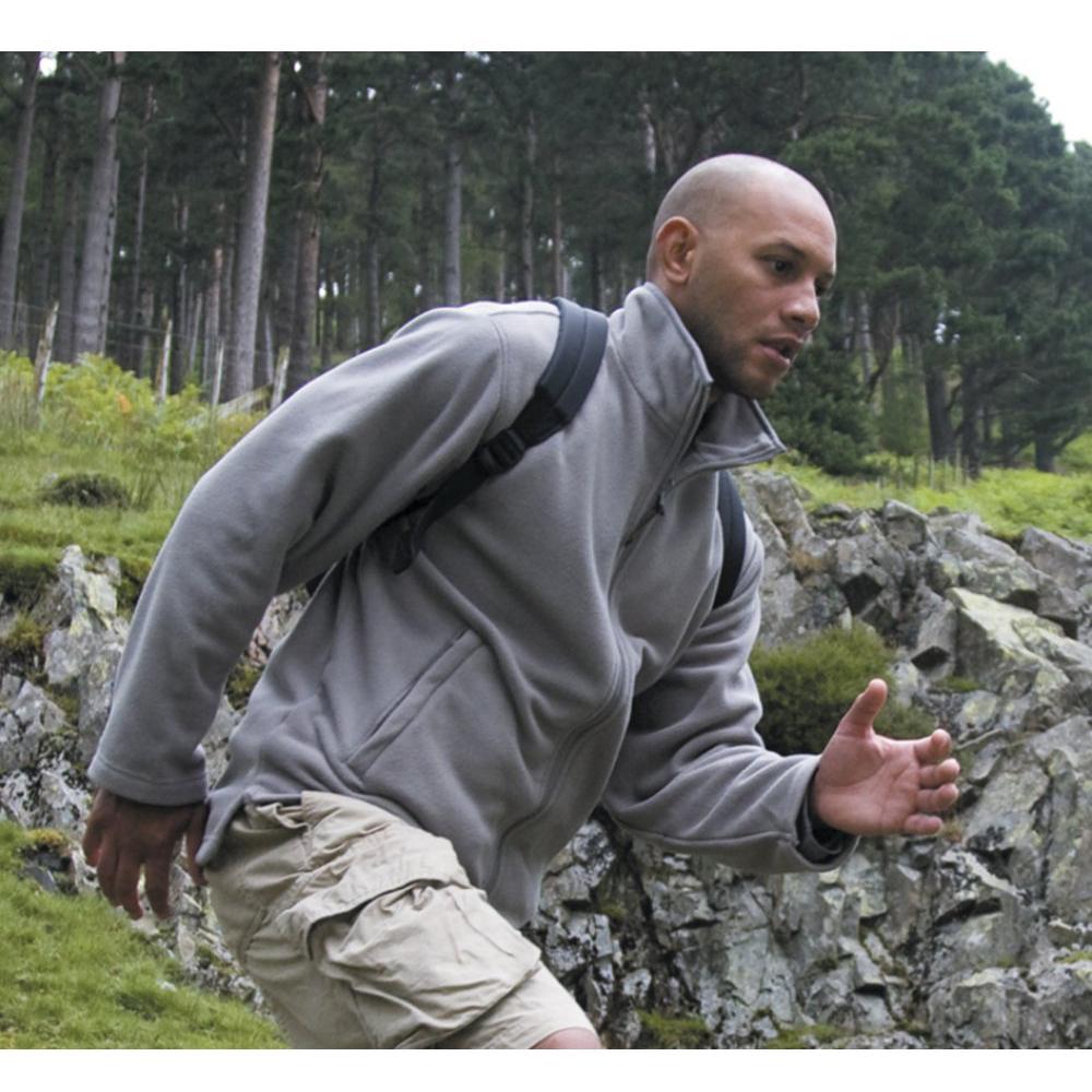 Result Mens High Grade Microfleece Horizon Showerproof Breathable Jacket