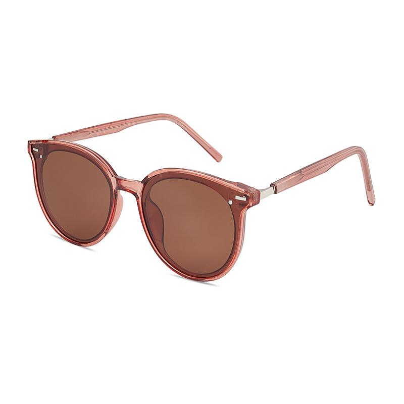 Vintage Luxury Designer Round Frame Women Sunglasses Classic Trend Men Sunglass Travel Fishing Shades Eyewear Male Lentes UV400