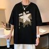 Pure Cotton Loosefitting Shortsleeved Tshirt for Unisex New Summer Style Roundneck Boys Halfsleeve American Casual Tshirt