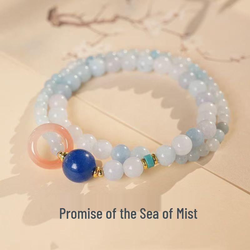 Retro Chinese Bamboo Beaded Bracelet - High-End Bestie Gift