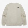 The North Face Nm5mq54b Men S Crewneck Heat Felix White Sand