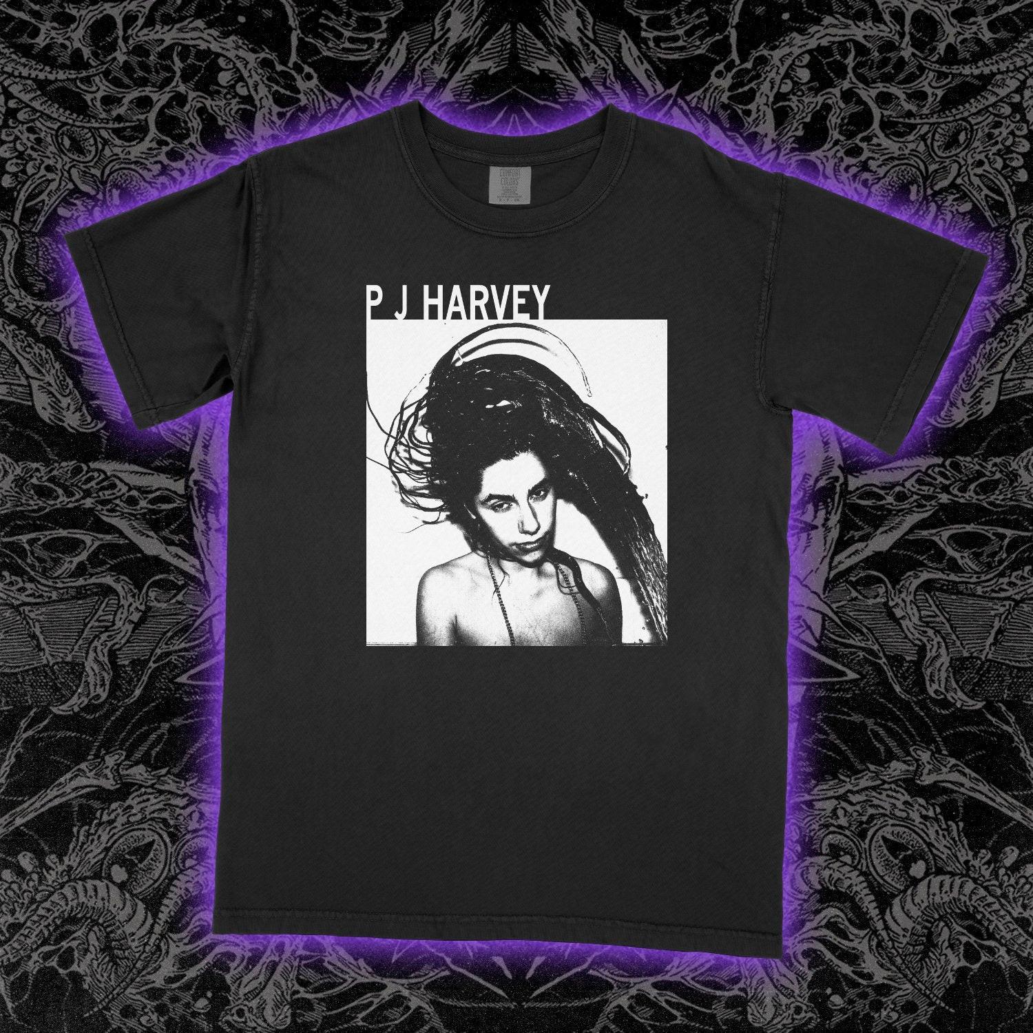PJ Harvey Rid of Me T-Shirt Mens Womens Tees Top Alternative Rock Album Graphic Tee Unisex Soft Cotto 4XL