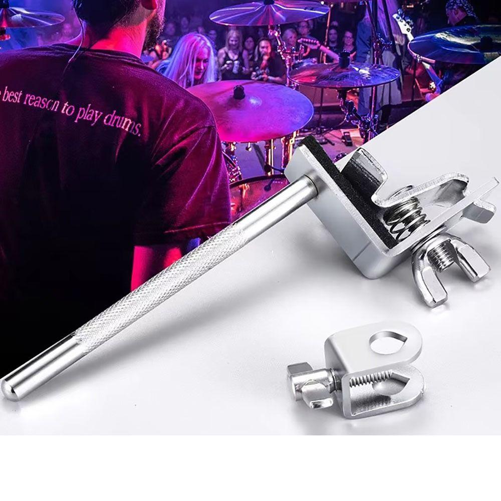 Musical Instrument Support Clip Drum Cowbell Bracket Mount Cowbell Stand Holder Clip