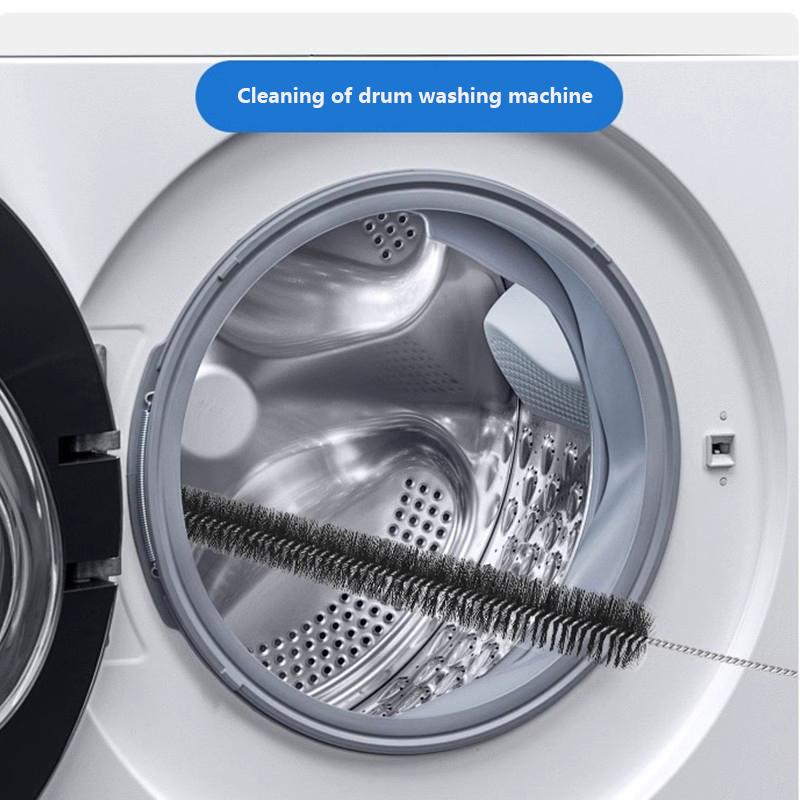 73Cm Radiator Cleaner Brush Multi-Purpose Bendable Long Thin Cleaner Duster Washing Machine Cleaning Tool Dryer Duct Brush