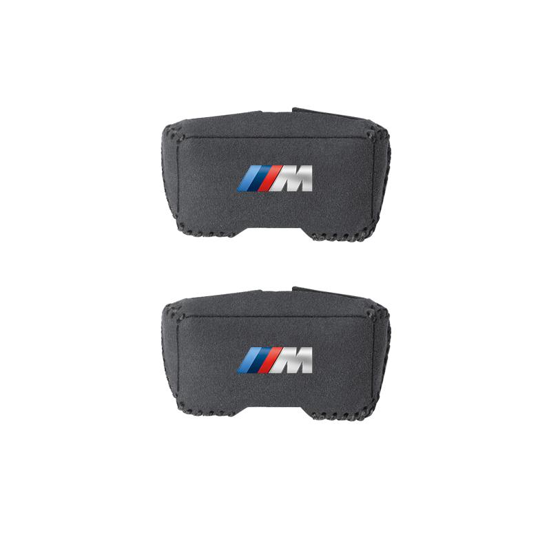RDZZ5 For BMW X1 X3 X4 X5 E39 M1 M2 M3 Sticker Safety Belt Buckle Cover for Anti-collision and Anti-scratch Protection Leather Cover
