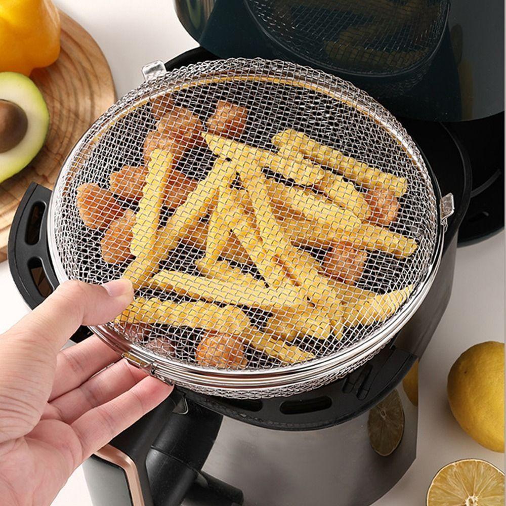 Rust-proof Draining Basket Quickly Drain Oil Food Storage Baskets  Tableware Storage