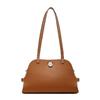 New Handbag High-Quality Texture Single Shoulder Women's Bag Old Money Style Shell Bag Fashion Color-Block Retro Underarm Handbag