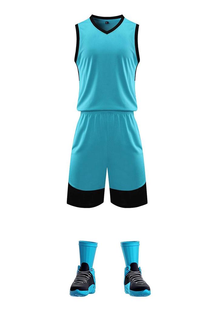 Custom Plus Size Men's Basketball Training Uniform Set