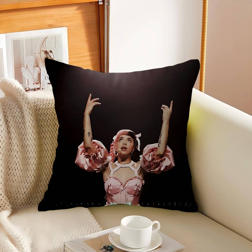 

Melanie M-Martinez Pillowcase Toon Gift Cushion Cover Bedroom Home Sofa Chair Seat Decor Pillow Case 16x16Inch