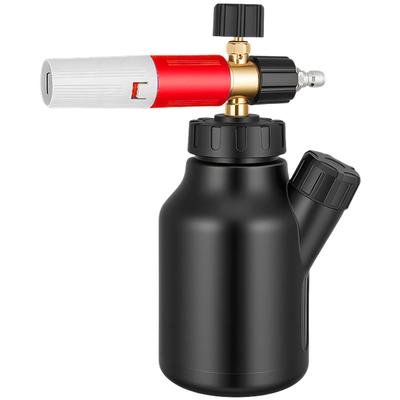 High Pressure 1L Foam Sprayer with Adjustable Nozzle for Car Washing and For Garden Use Featuring Quick Connect Interface
