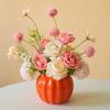 Artificial Peony & Daisy Floral Arrangement