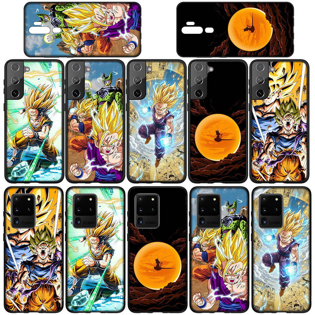 Phone Case for iPhone 17 15 16 Plus Redmi Note 14 12 11 13 Pro Max Huawei P30 P20 Lite OPPO A60 A80 A38 A54 Comics Dragon Son Gohan Gokus Ball Cover