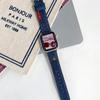 Moda Denim Kanvas Bant Apple Watch Serisi için Ultra 8 7 6 5 4 3 2 Se Toka Kayışı Iwatch 40 44mm 41 45mm 49mm Aksesuarları