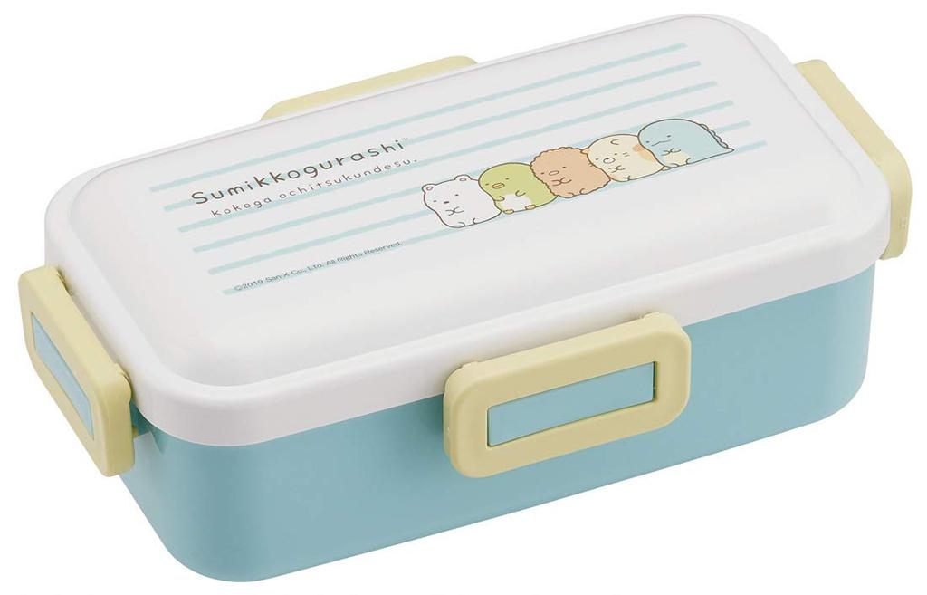 Skater Bento Softly Filled with a Domed Sumikko Gurashi Made In PFLB6 Box, Lid, 20, Japan, 530ml,