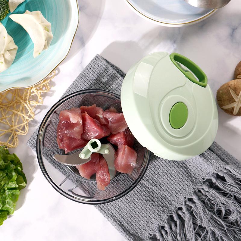 Manual Garlic & Onion Puller: Seasoning, Dumpling, Ginger, Meat Grinder, Pumpkin & Potato Puree, Baby Food Maker, Food Processor
