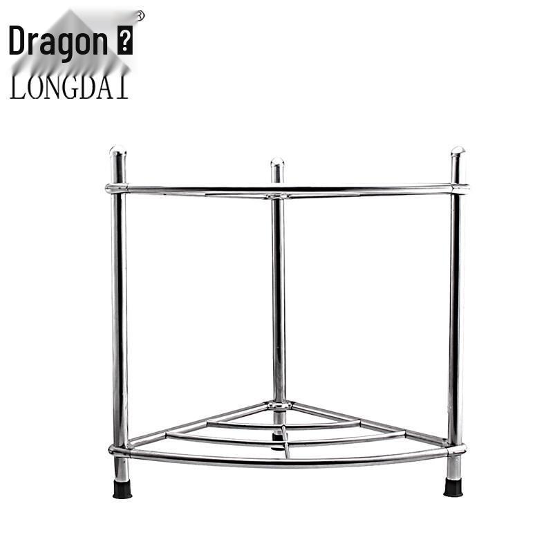 Longdai Stainless Steel Bathroom Storage Shelf