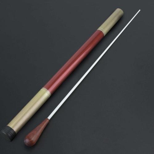 Baton de dirijor din lemn echilibrat profesional și durabil cu geantă de depozitare pentru orchestră și educație muzicală