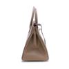 The New Fashion Atmosphere Palm Print Leather Cowhide Texture Handbag Foreign Style White Collar Office Female Bag