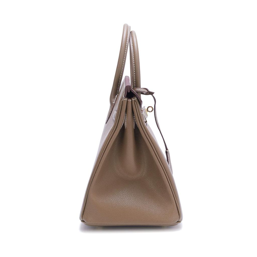 The New Fashion Atmosphere Palm Print Leather Cowhide Texture Handbag Foreign Style White Collar Office Female Bag