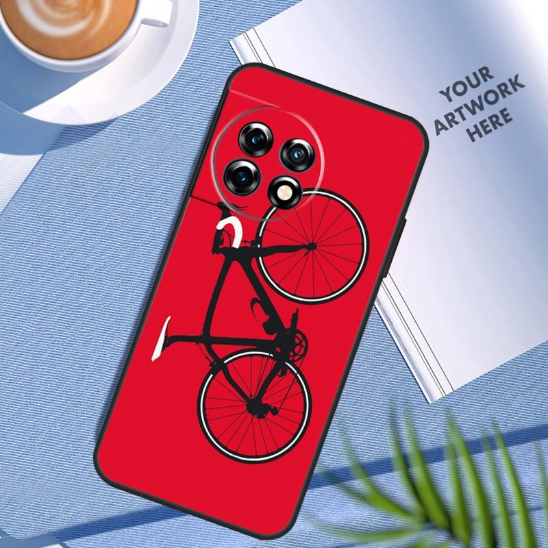 Mountain Bike Cycling art Case For OnePlus Nord 5 CE 4 3 2 Lite N20 N30 OnePlus 15 13 12 11 9 10 Pro 12R 13T 13R Cover