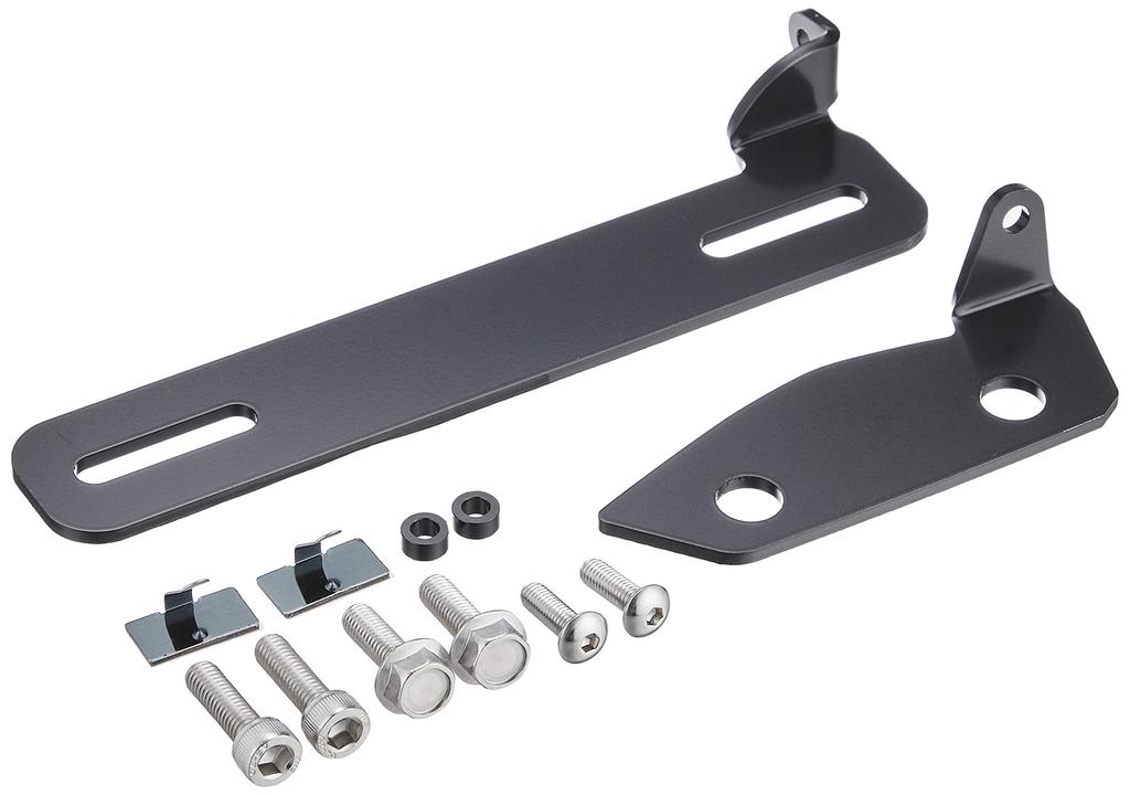 Kijima Motorradteile Stay Drive Recorder Vorne und Hinten Set Stahl Gixxer SF250 Schwarz Vorne/Hinten ('20-) 304-5186