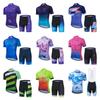 Men Women Cycling Jersey Shorts Set Quick Dry Breathable Mountain Bike Outfit Season