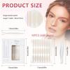 TORMEN 240 Pairs Double Eyelid Lift Strips, Invisible Double Eyelid Tape Stickers, Waterproof Natural Lace Mesh with Forked Rods and Tweezers for