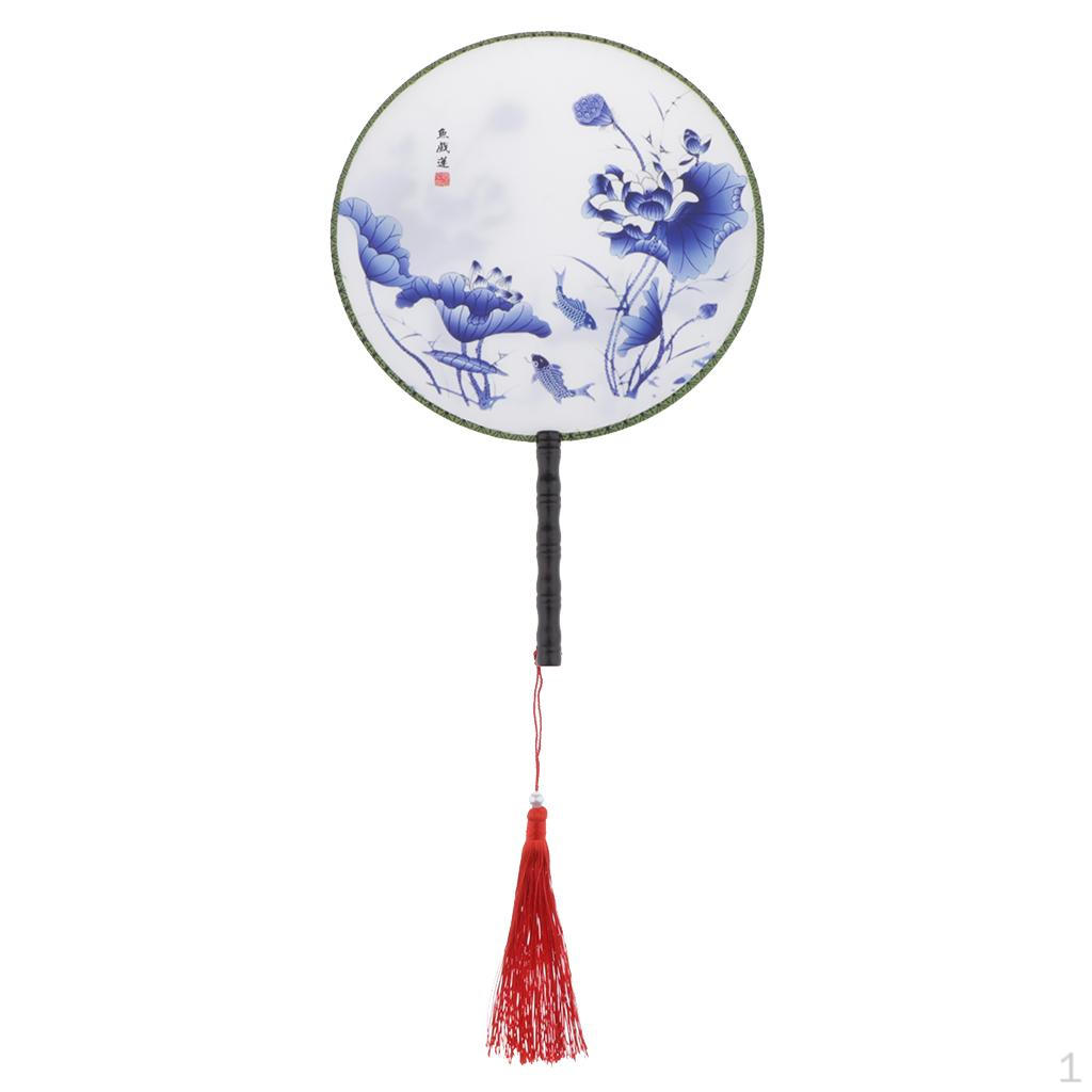 Chinese Court Style Handheld Fan Collectibles