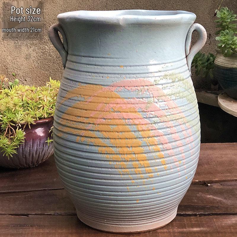 Extra Large Ceramic Succulent & Flower Pot for Trees and Plants