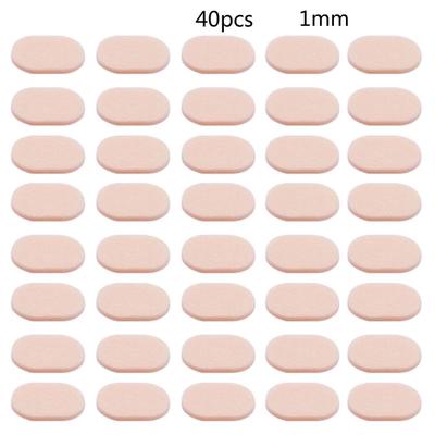 Neu 40 Stück Nasenpads aus weichem Schaumstoff, selbstklebend, rutschfest, für Brillen, Sonnenbrillen, Nasenpads