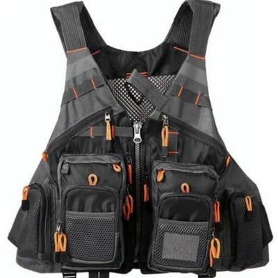 Gilet de pêche Vêtement Aventure Respirant Multifonctionnel Multi-poches Volant Luya