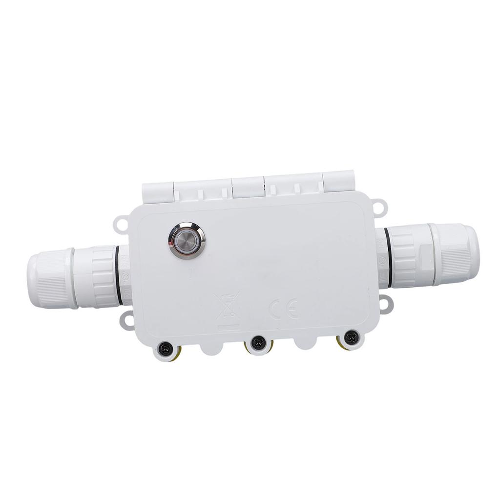 Outdoor WiFi Junction Box 16A IP67 Water Proof Box APP Control Smart Timer Switch for Pool Pathway Light Holiday