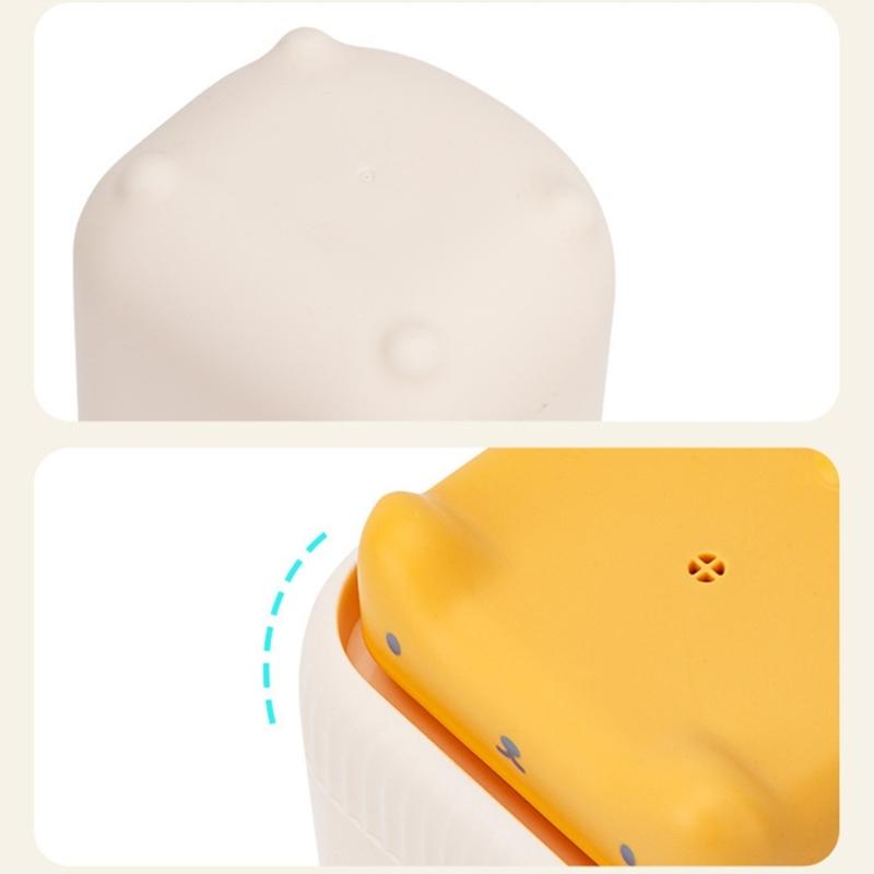 Charm Katzenform Seifenspender mit Druckfunktion Spülmittelbehälter für einfache Reinigung, Wartung und einfache Anwendung