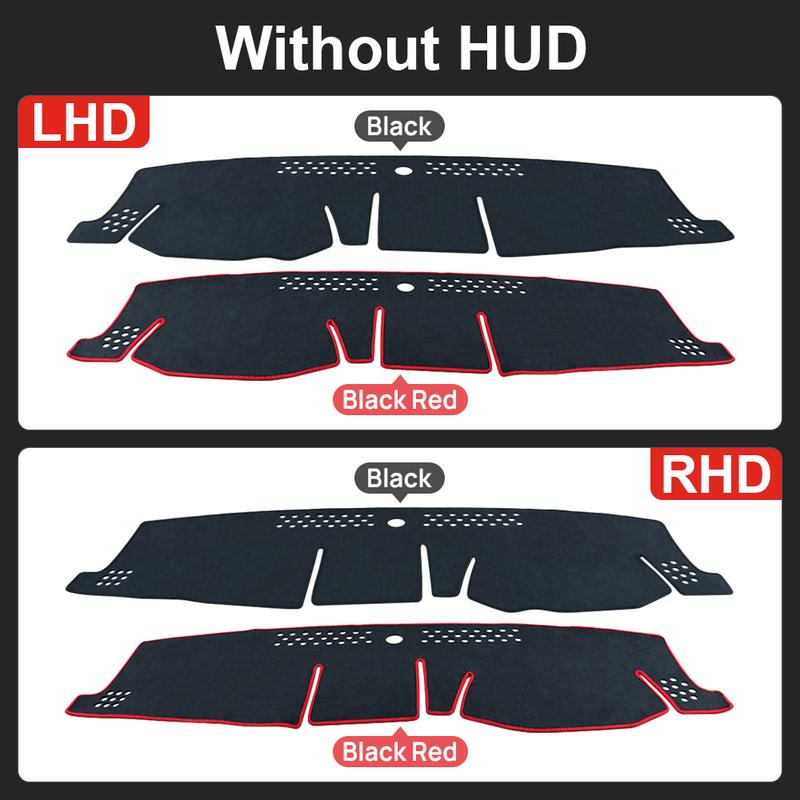For Toyota YARiS Cross XP210     2024 Car Dashboard Avoid Light Cover Mat Anti-UV Non-Slip Carpets Accessories