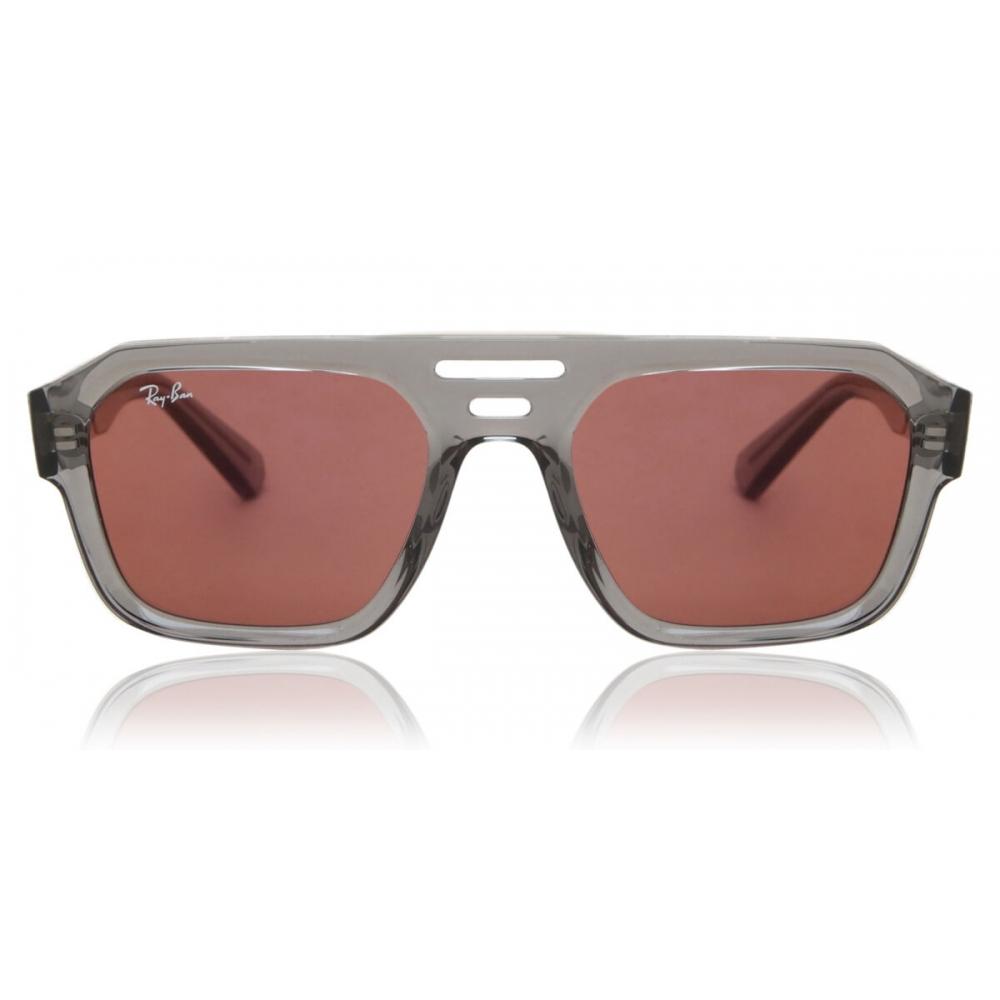 

Солнцезащитные очки унисекс Ray Ban Rb4397 Corrigan 6684d0 Transparent Grey/54